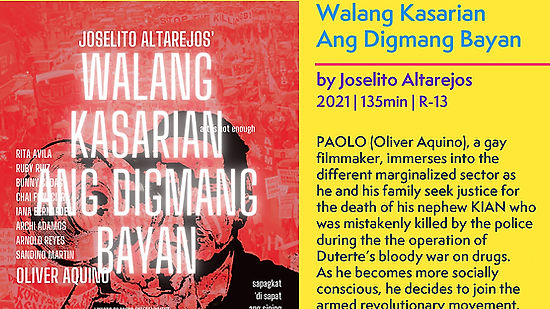 Post-Screening Discussion of Walang Kasarian ang Digmang Bayan